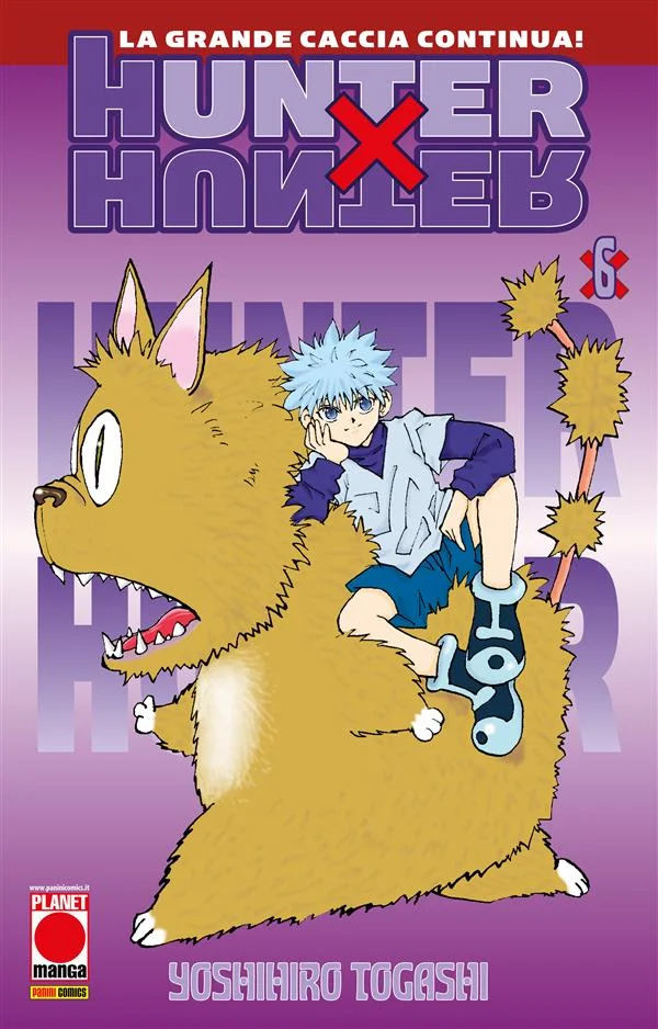 Hunter x Hunter 6 copertina