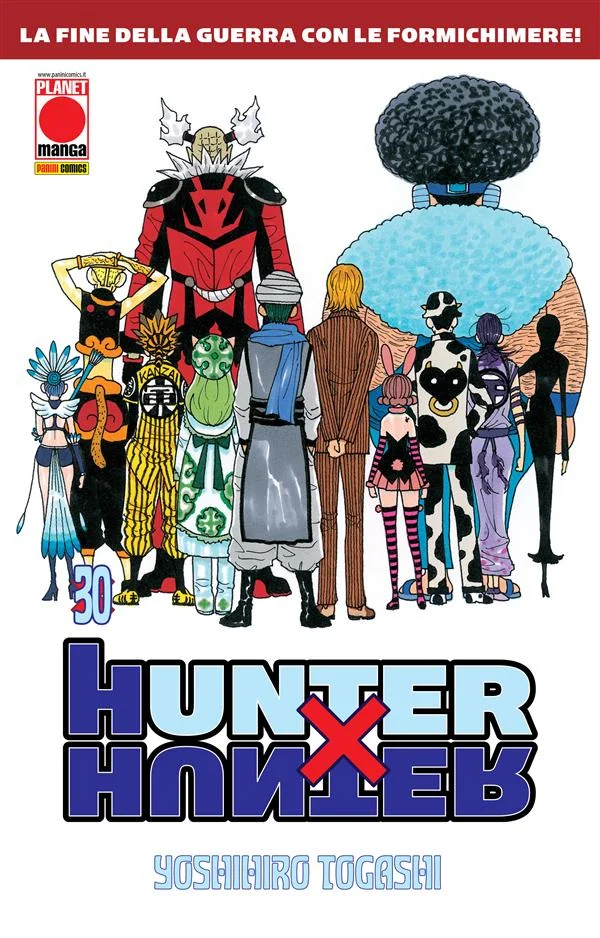 Hunter x Hunter 30 copertina