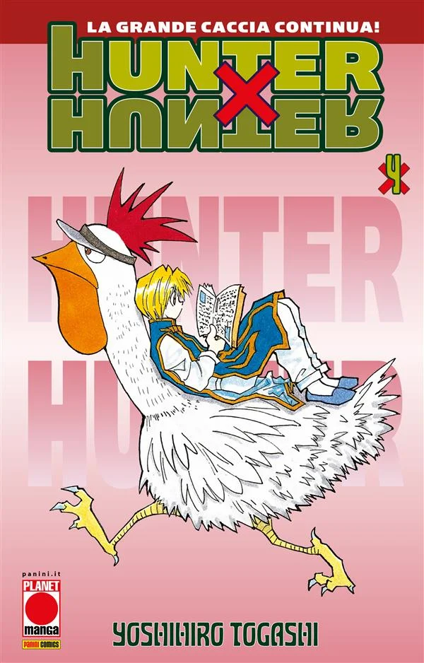 Hunter x Hunter 4 copertina