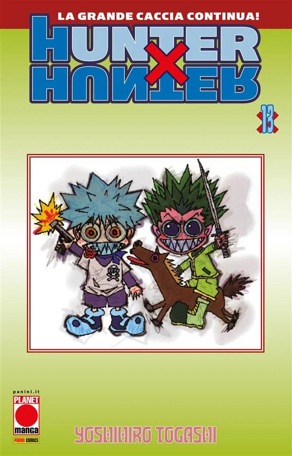 Hunter x Hunter 13 copertina