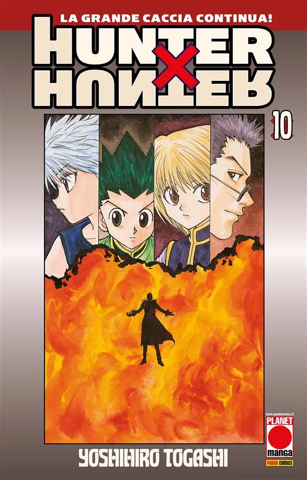 Hunter x Hunter 10 copertina
