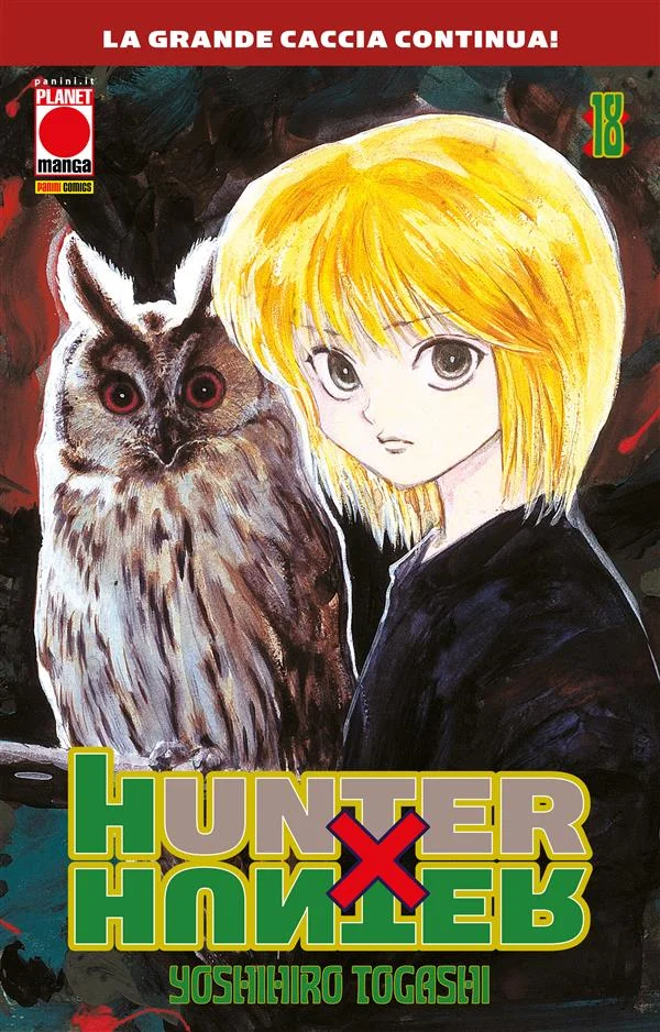 Hunter x Hunter 18 copertina