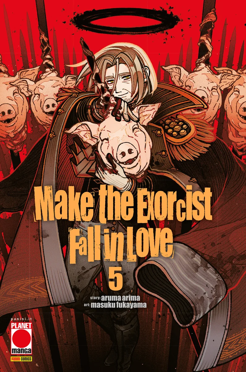 Make the Exorcist Fall in Love 5 copertina