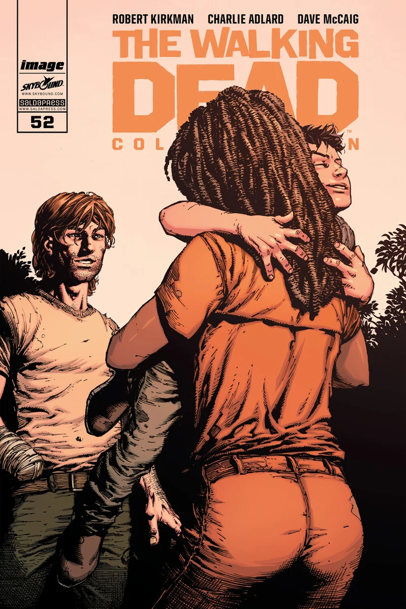 The Walking Dead Color Edition #52 copertina