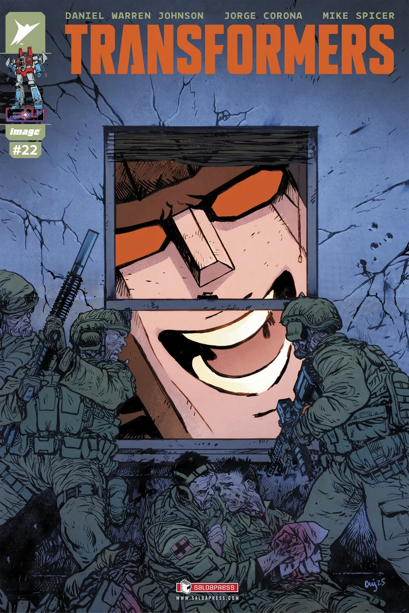 Transformers #22 copertina