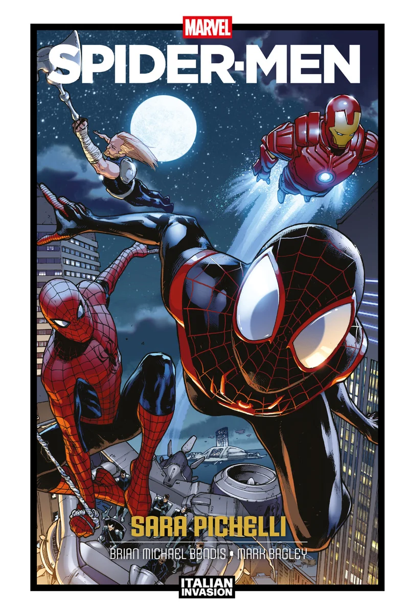 Marvel Italian Invasion: Spider-Men di Sara Pichelli copertina