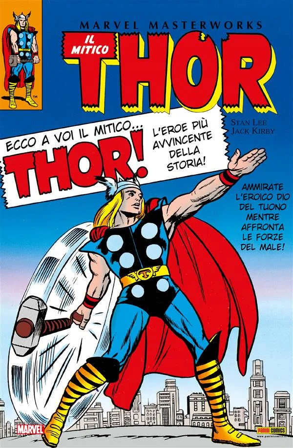 Copertina di Il Mitico Thor (Marvel Masterworks) — Volume 1