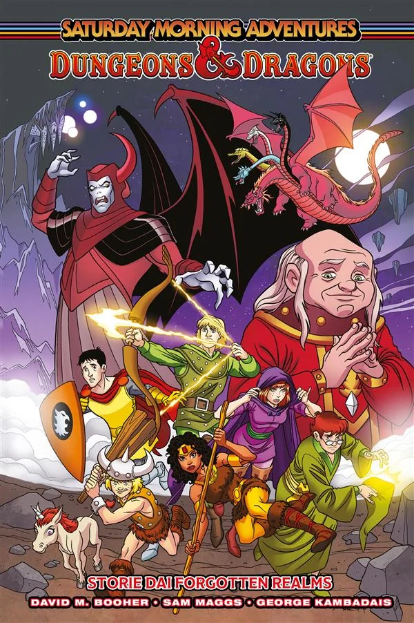 Dungeons & Dragons: Saturday Morning Adventures – Storie dai Forgotten Realms copertina