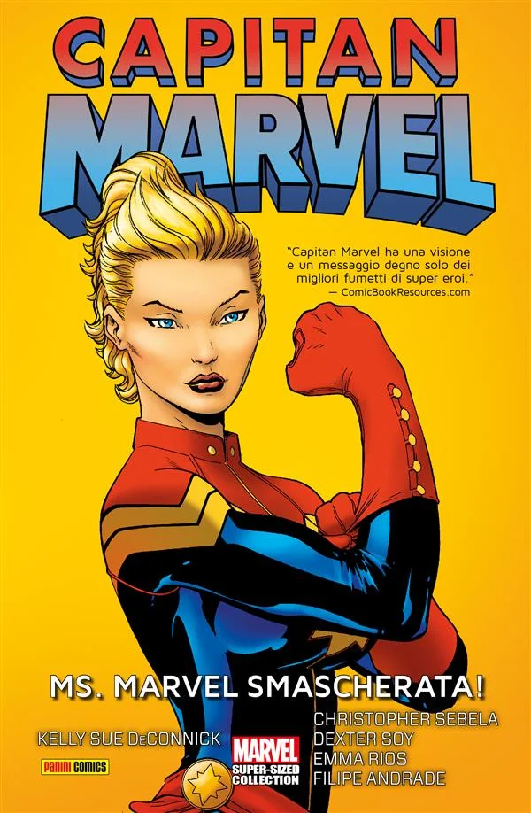 Copertina di Capitan Marvel (2012) — Volume 1