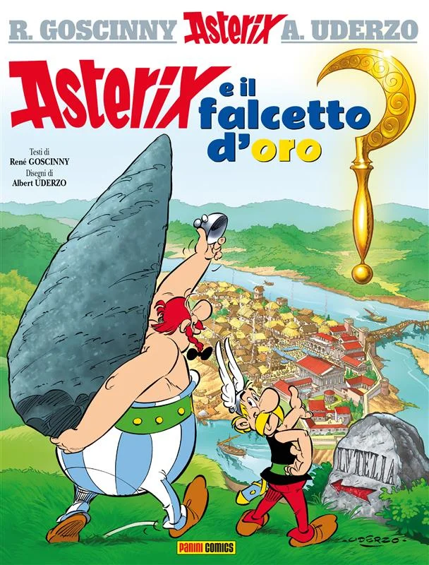 Asterix e il falcetto d'oro copertina