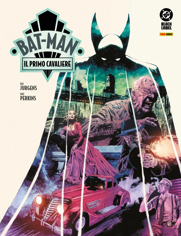 Copertina di Bat-Man - Il Primo Cavaliere DC Black Label Complete Collection

