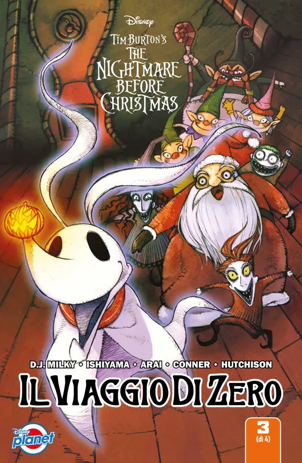 The Nightmare Before Christmas – Il viaggio di Zero 3 copertina
