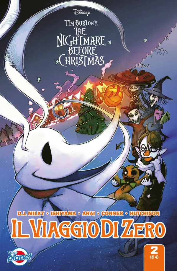 The Nightmare Before Christmas – Il viaggio di Zero 2 copertina