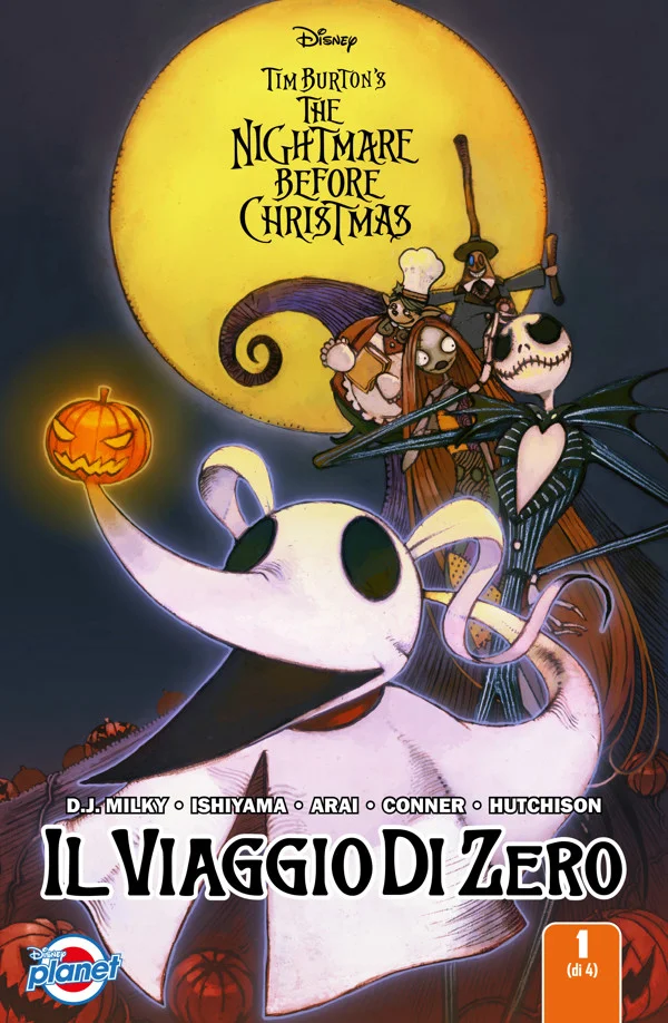 The Nightmare Before Christmas – Il viaggio di Zero 1 copertina