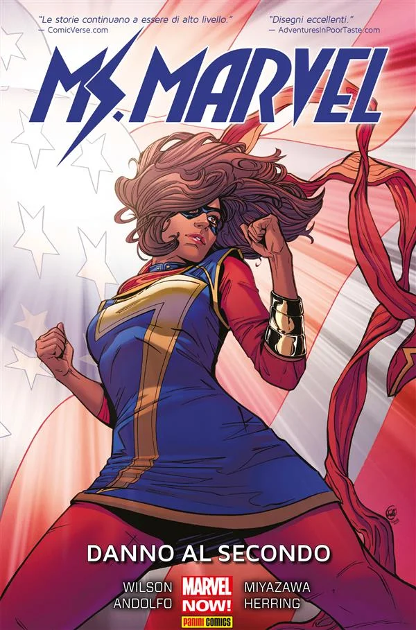 Copertina di Ms. Marvel (2015) 3