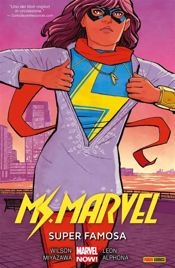 Copertina di Ms. Marvel (2015) — Volume 1