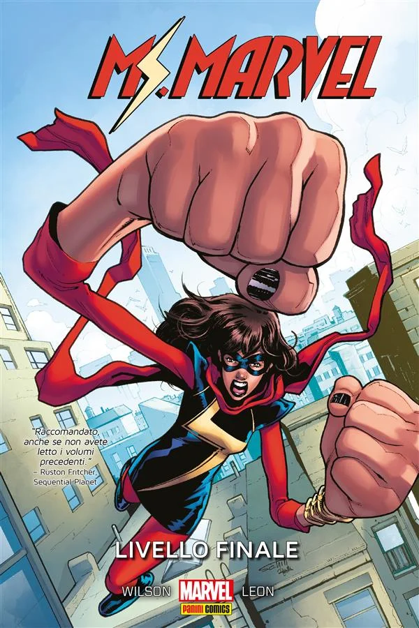 Copertina di Ms. Marvel (2015) 6