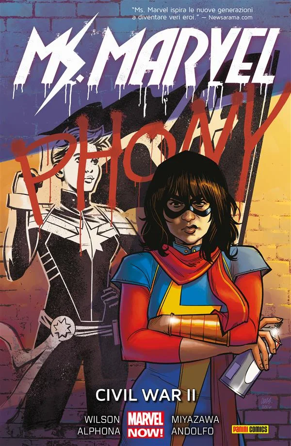 Copertina di Ms. Marvel (2015) — Volume 2