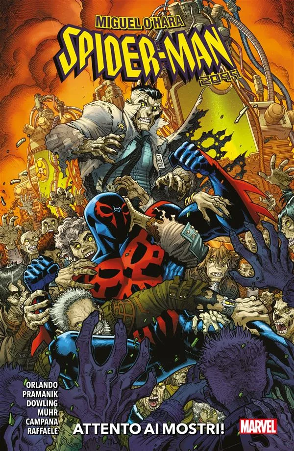 Copertina di Miguel O’Hara: Spider-Man 2099 - Attento ai mostri! — Volume 1