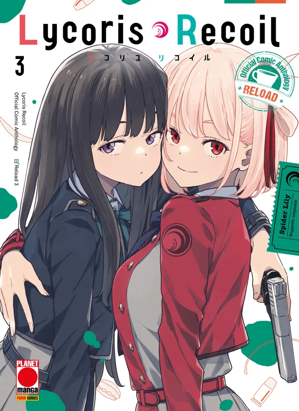 Lycoris Recoil Reload 3 copertina