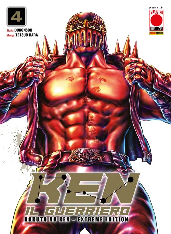 Ken il Guerriero – Hokuto no Ken Extreme Edition 4 copertina