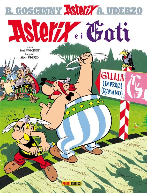 Asterix e i Goti copertina