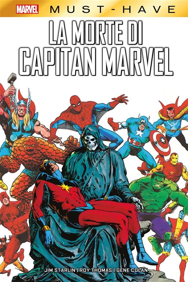 Copertina di Marvel Must-Have: La morte di Capitan Marvel — Volume 92