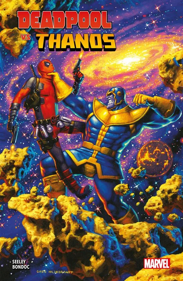 Deadpool vs Thanos copertina