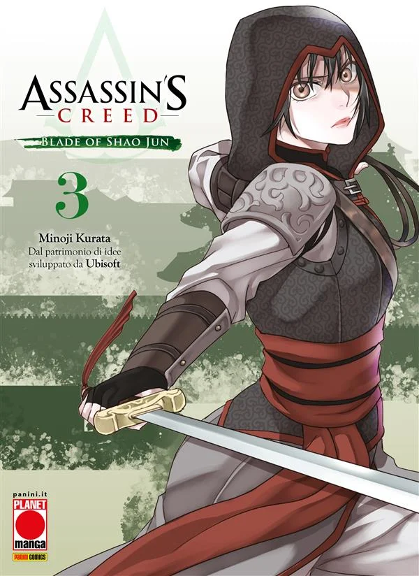 Assassin's Creed - Blade of Shao Jun 3 copertina