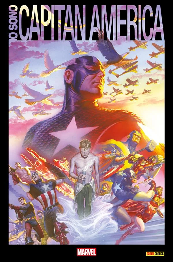 Copertina di Io sono Capitan America — Volume 4