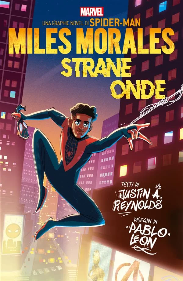 Copertina di Miles Morales: Strane onde — Volume 1