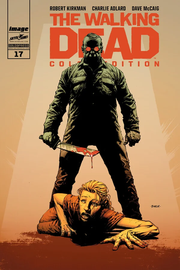 The Walking Dead Color Edition #17 copertina