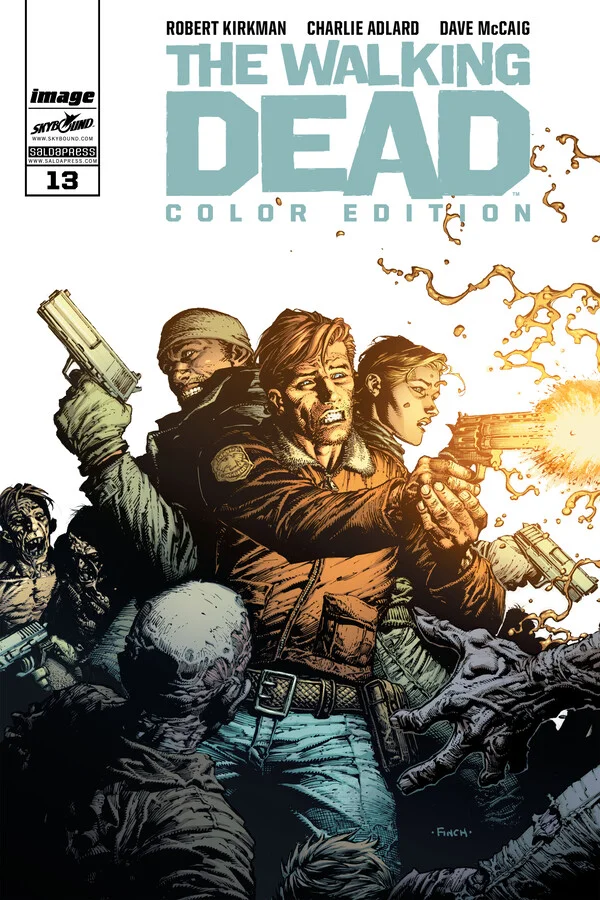 The Walking Dead Color Edition #13 copertina