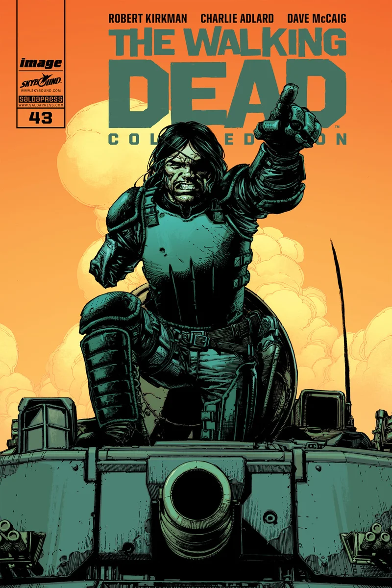 The Walking Dead Color Edition #43 copertina