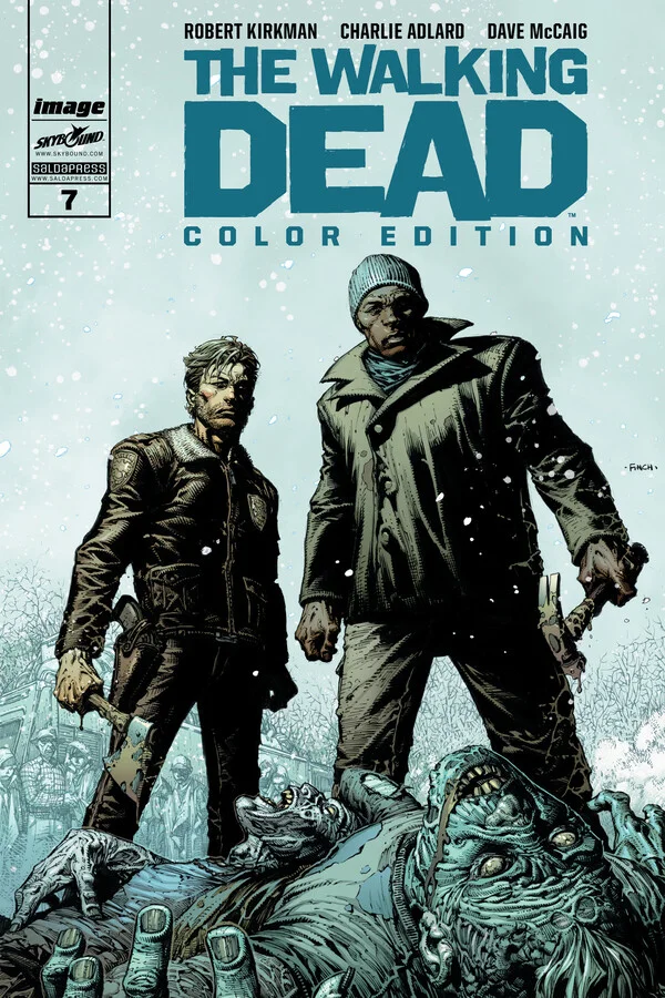 The Walking Dead Color Edition #7 copertina