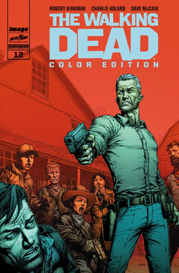 The Walking Dead Color Edition #12 copertina
