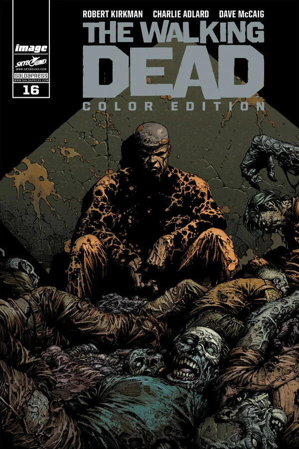 The Walking Dead Color Edition #16 copertina