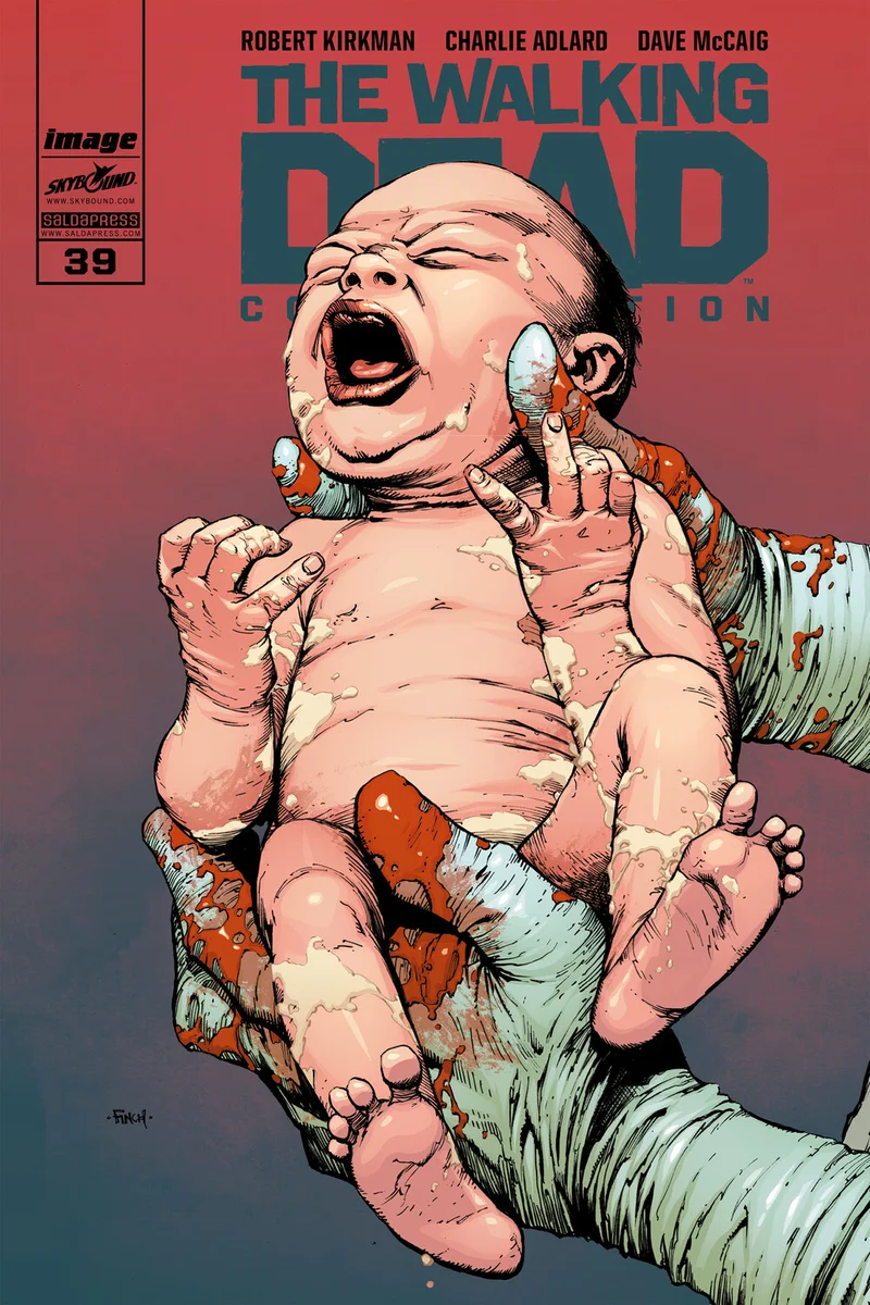 The Walking Dead Color Edition #39 copertina