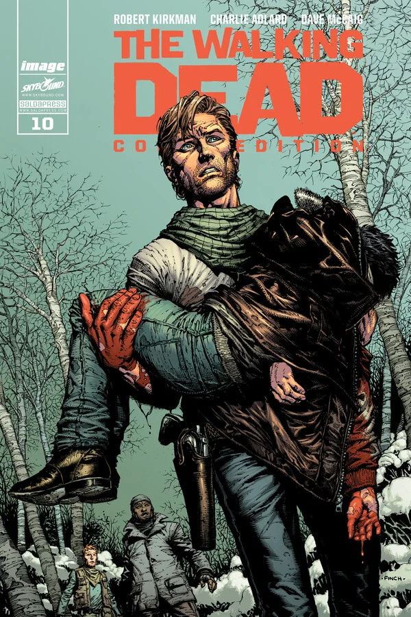 The Walking Dead Color Edition #10 copertina