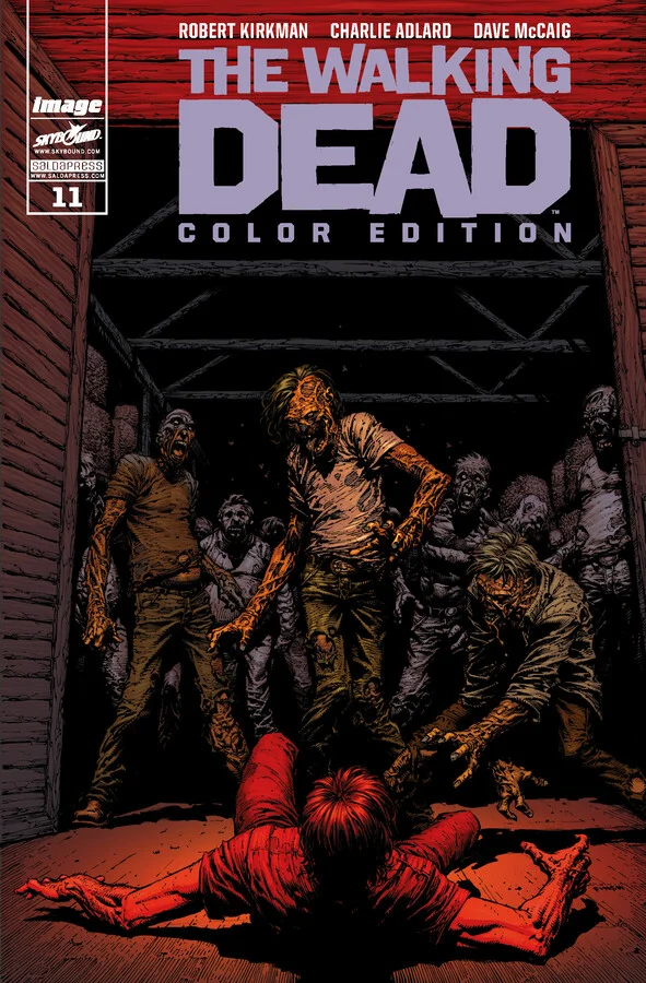 The Walking Dead Color Edition #11 copertina