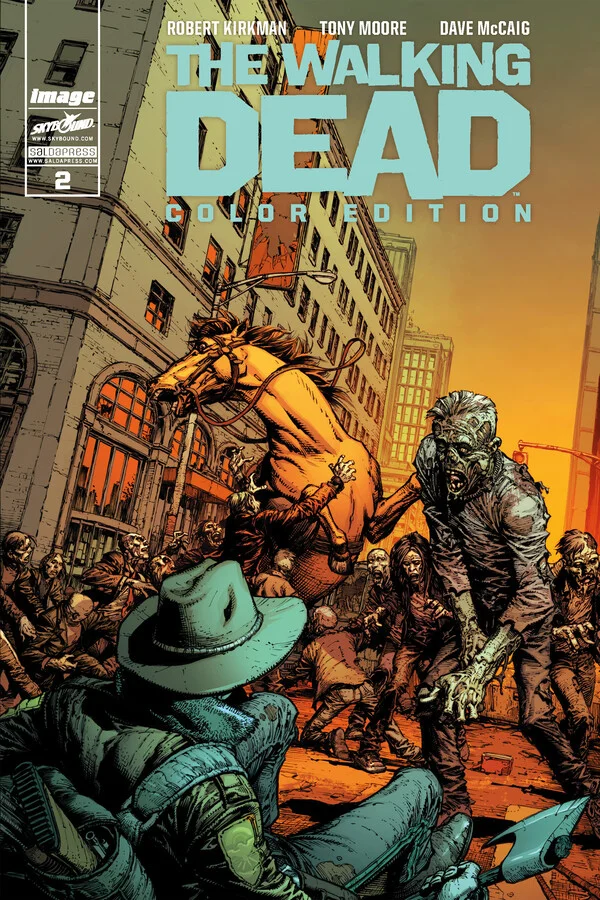 The Walking Dead Color Edition #2 copertina