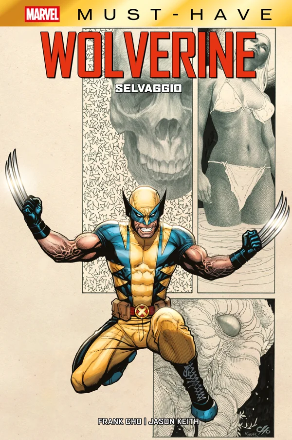 Copertina di Marvel Must-Have: Wolverine - Selvaggio — Volume 134