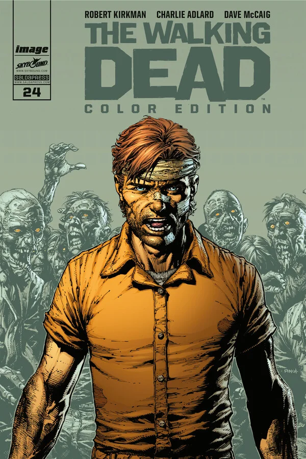 The Walking Dead Color Edition #24 copertina