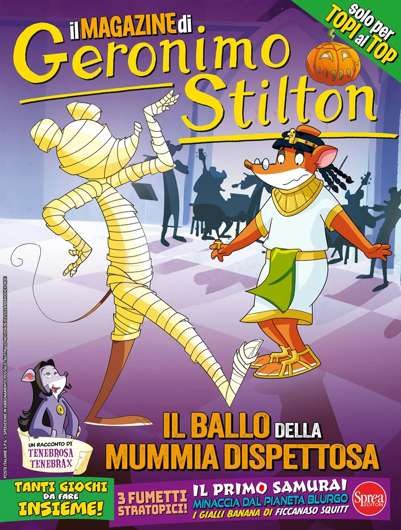GERONIMO STILTON MAGAZINE N.7 copertina