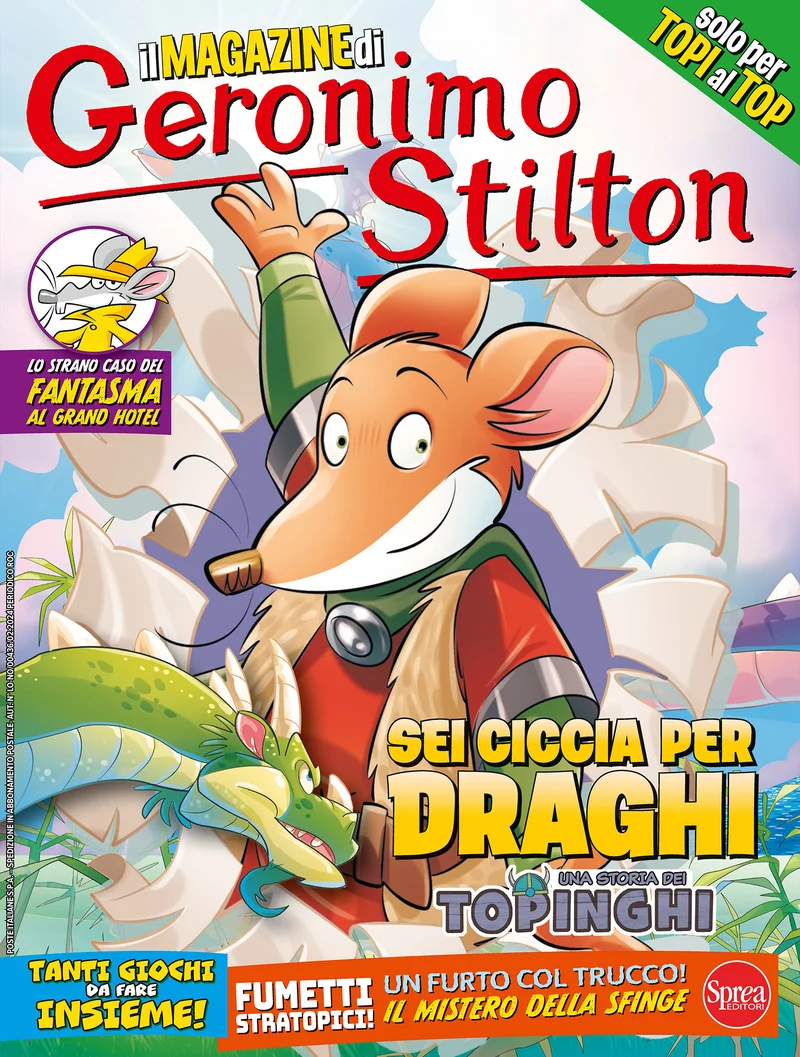 GERONIMO STILTON MAGAZINE N.8 copertina