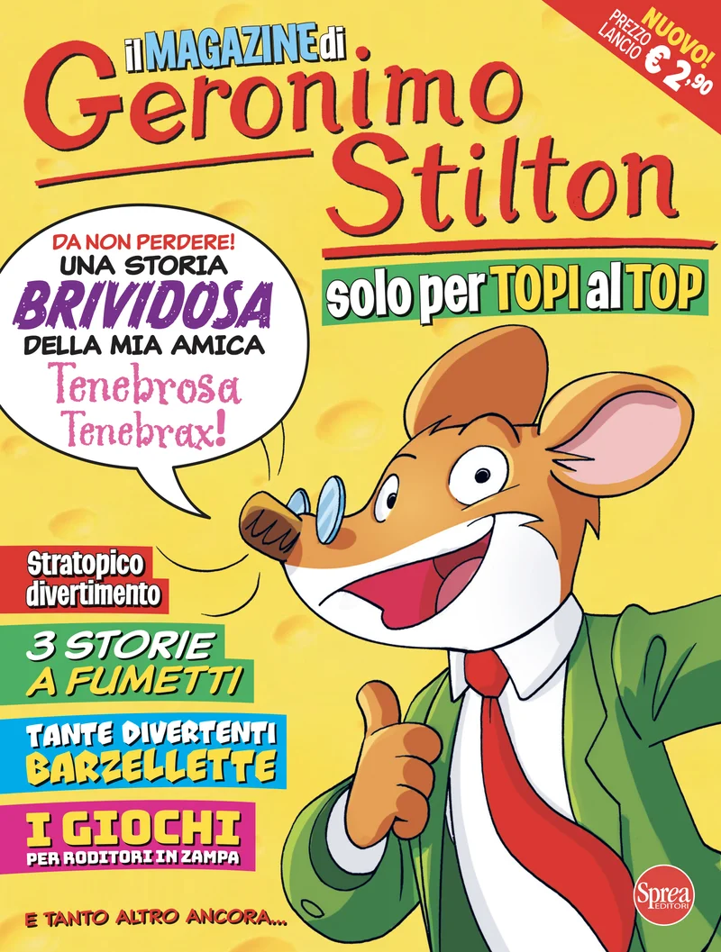 GERONIMO STILTON MAGAZINE N.1 copertina