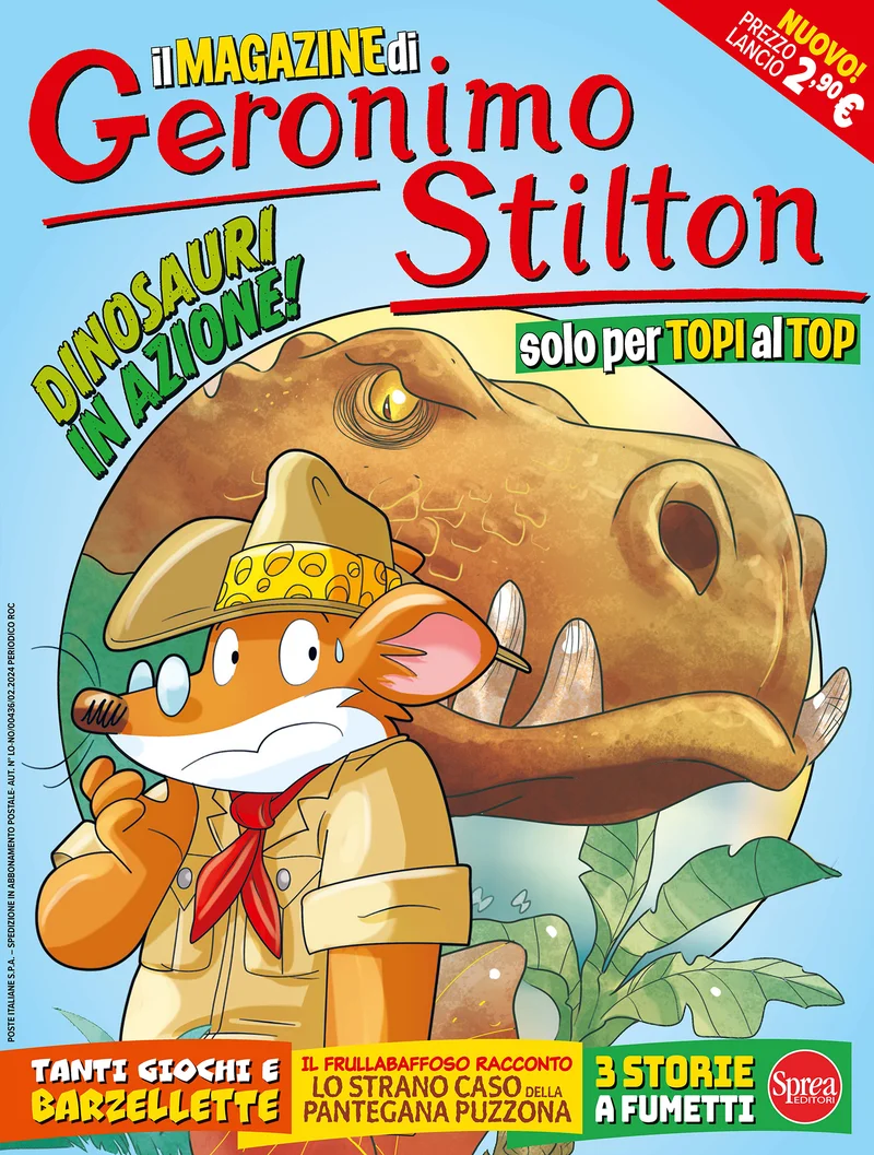 GERONIMO STILTON MAGAZINE N.2 copertina
