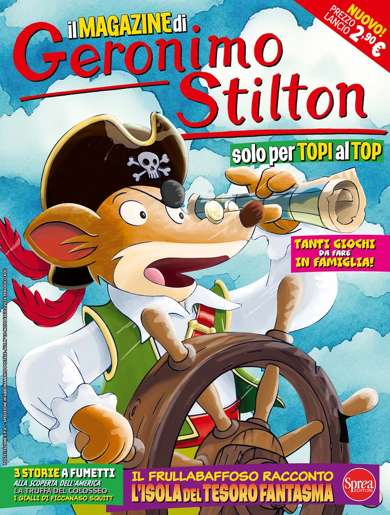GERONIMO STILTON MAGAZINE N.3 copertina