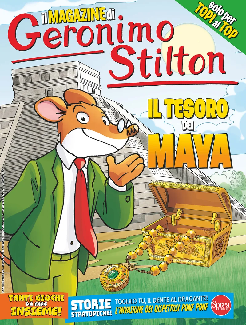 GERONIMO STILTON MAGAZINE N.12 copertina