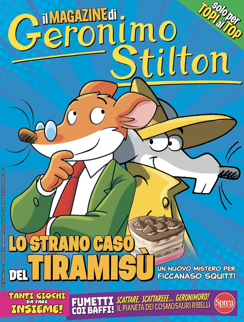 GERONIMO STILTON MAGAZINE N.10 copertina